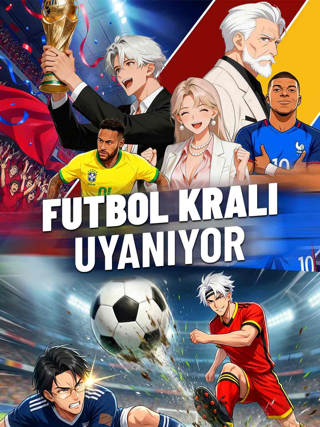 Futbol Kralı Uyanıyor (Türkçe Dublaj) afişi