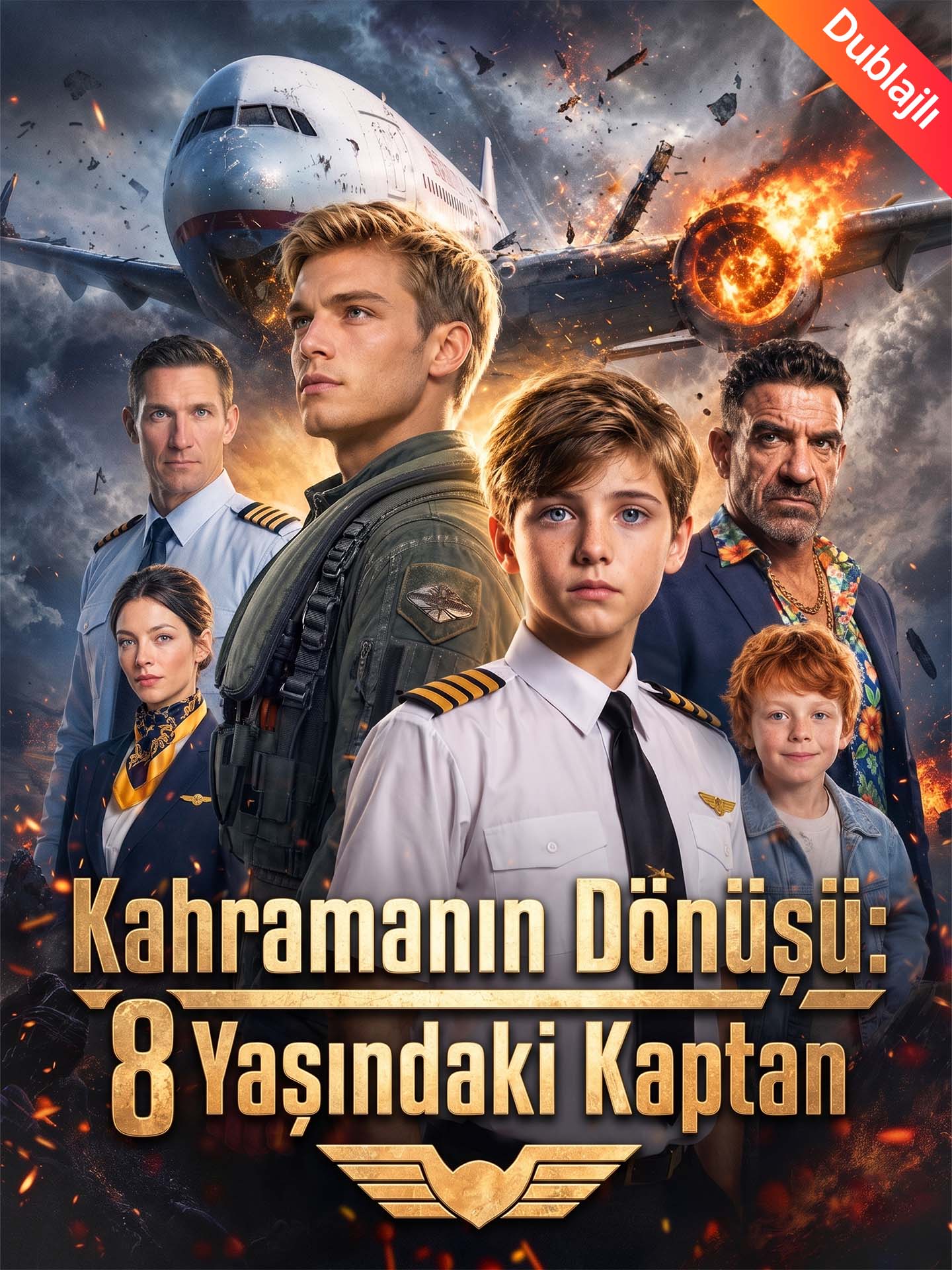 Kahramanın Dönüşü: 8 Yaşındaki Kaptan (Türkçe Dublaj) afişi