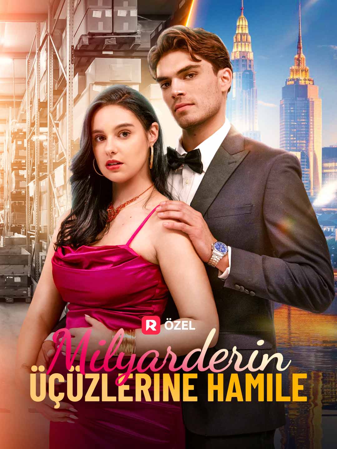 Milyarderin Üçüzlerine Hamile (Türkçe Dublaj) afişi