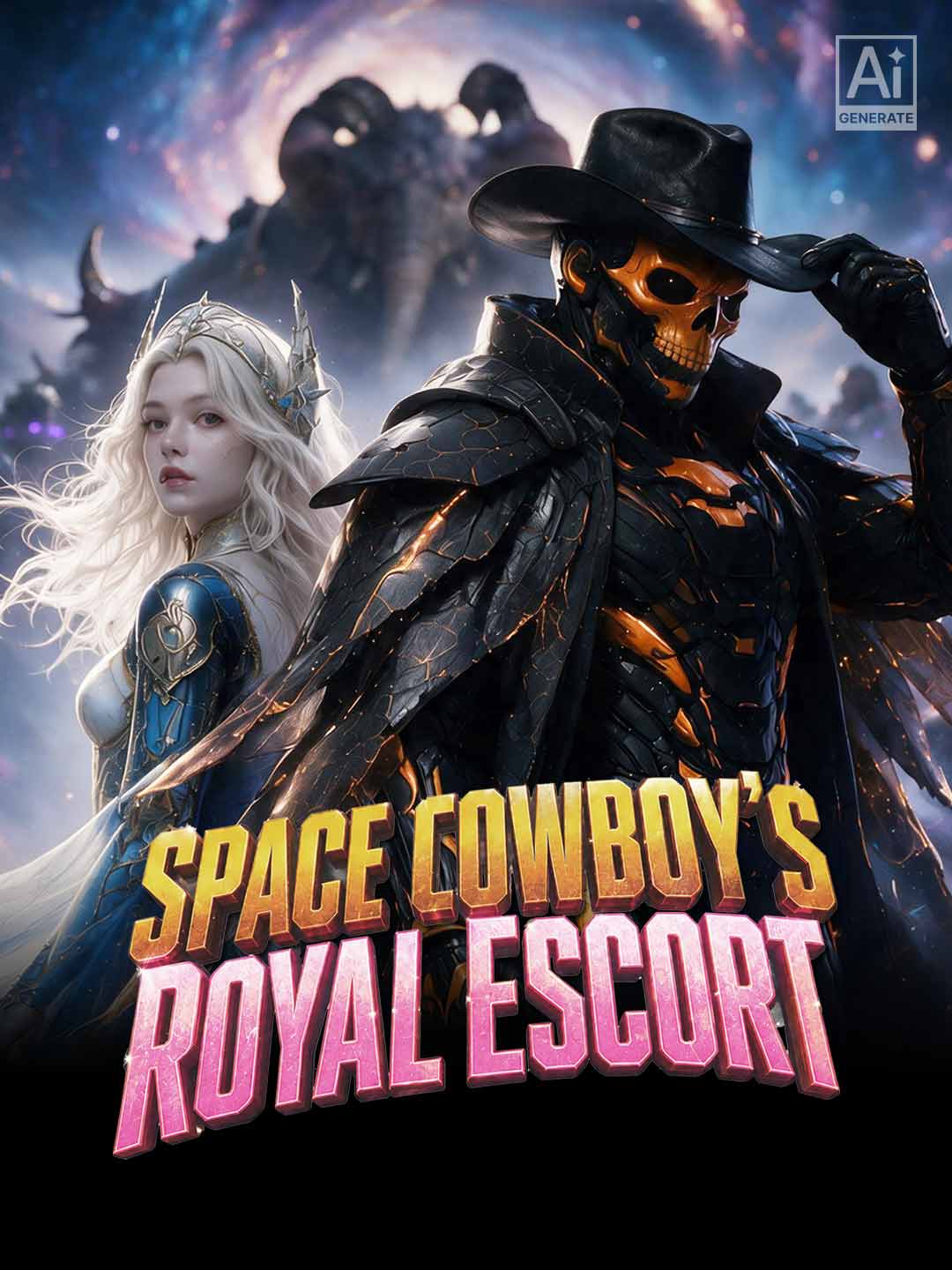 Space Cowboy's Royal Escort afişi