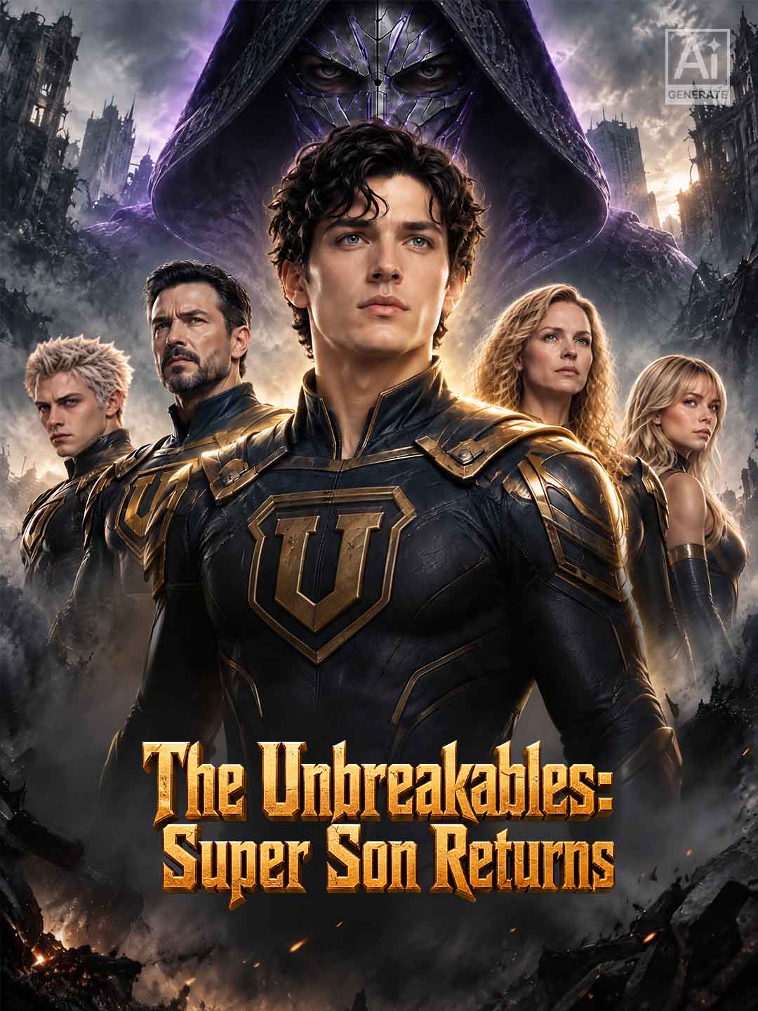 The Unbreakables: Super Son Returns afişi